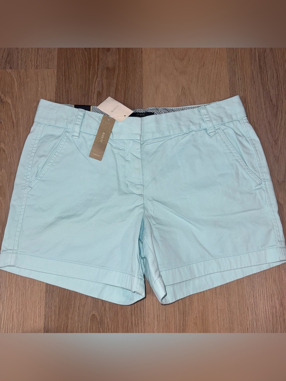 J.Crew NWT Light Blue Chino Shorts - Size 8